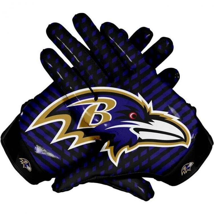 Custom Made American Football Gloves